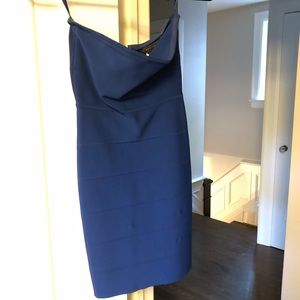 BCBG blue bandage dress size XS